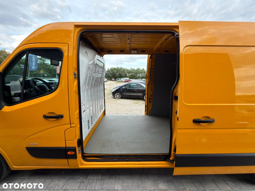 Renault Master L3H2 2.3 Diesel Bez AdBlue Long 2x Boczne Drzwi 3 Osobowy Klimatyzacja Nawigacja Kamera Cofania Gwarancja - 9