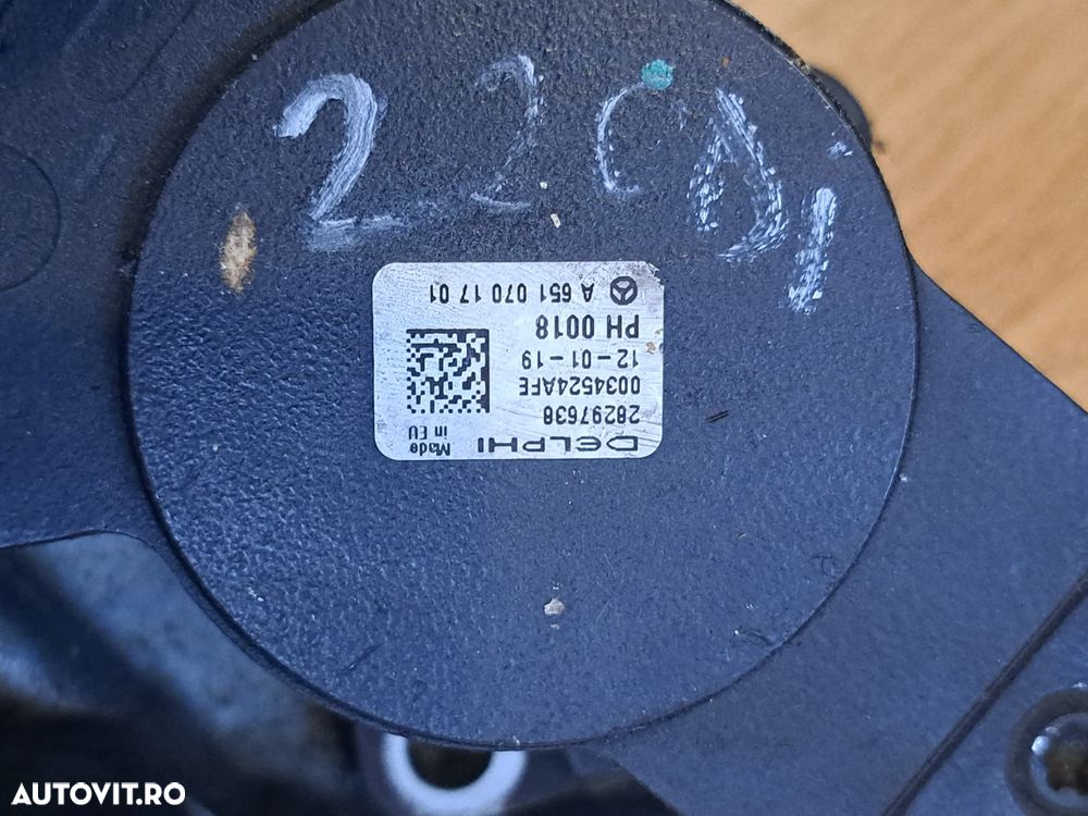 Pompa inalta presiune injectie motorina diesel Originala Mercedes W212 W204 W207 2.2 cdi OM651 - 4