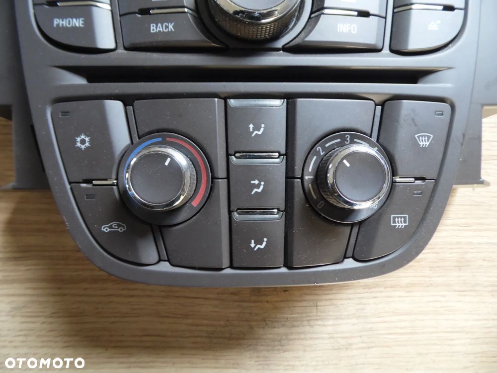 Panel Radia klimatyzacji Opel Meriva B 13346042 brąz - 5