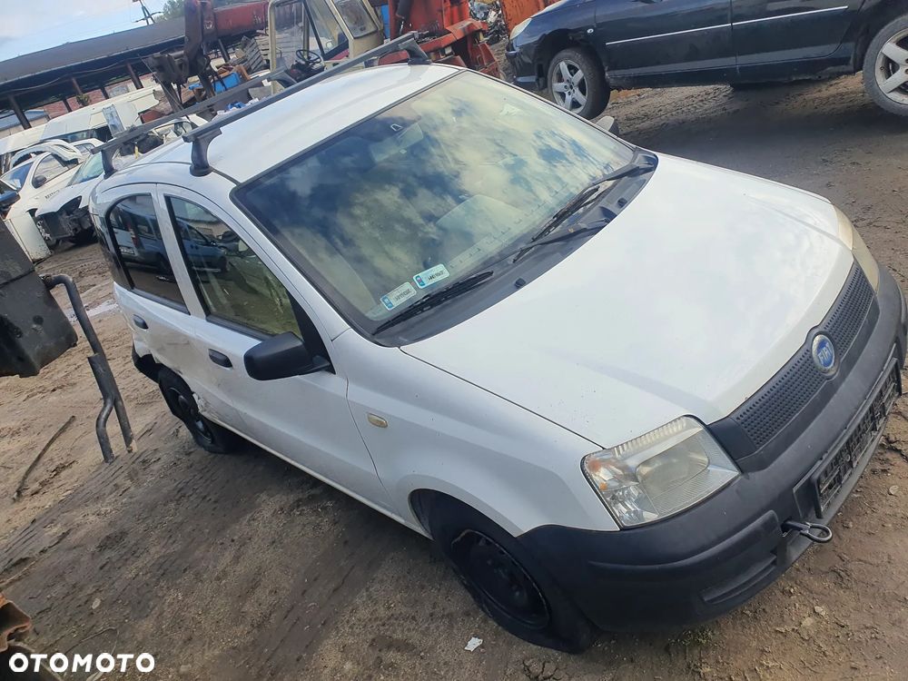 fiat panda II 268 maska zderzak lampa grill błotnik drzwi zbiornik paliwa szyba lusterko - 3