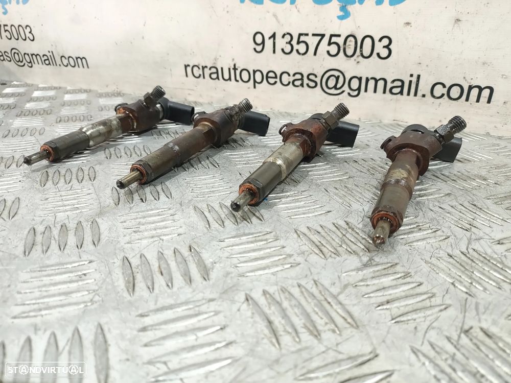 Conjunto 4 Injetores Continental Ford 1.8 TDCI 125cv QYBA - 3