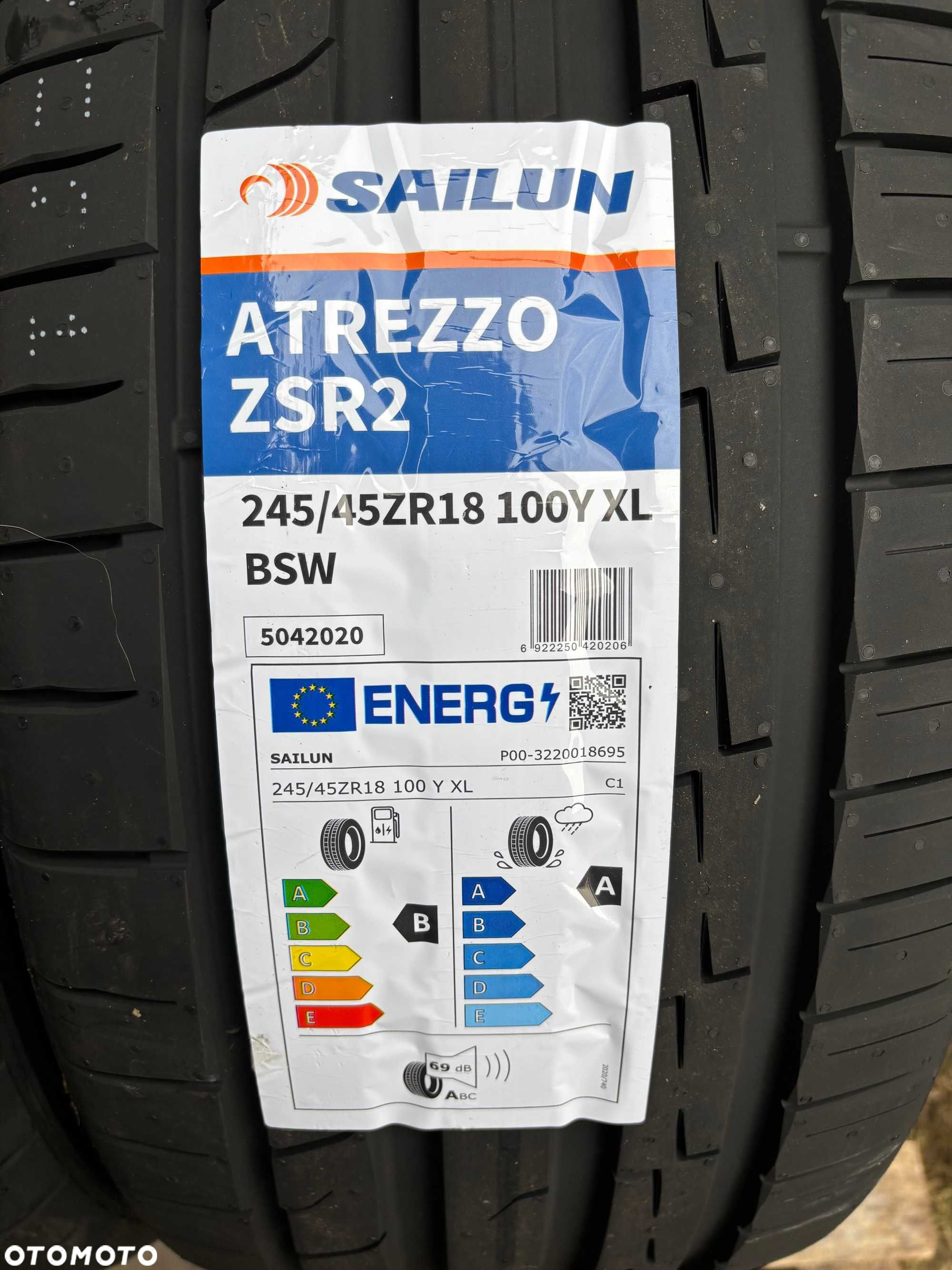 Okazja opony letnie 245/45R18 100Y XL SAILUN ATREZZO ZSR2 NOWY MODEL - 2