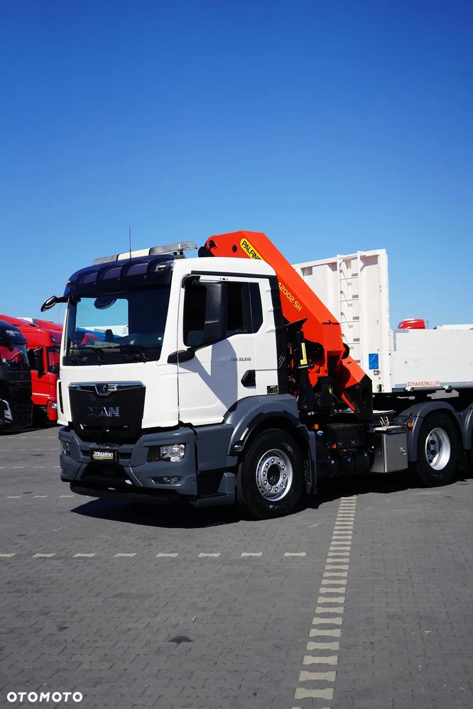 MAN TGS 33.510 / 6 X 4 / HDS PALFINGER PK 42 002 SH-E / WYSIĘG 17 M - 28