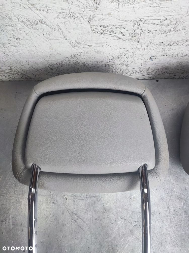 MERCEDES C KLASA W204 LIFT ZAGŁÓWEK FOTELA PRZÓD SKÓRA JASNA - 12