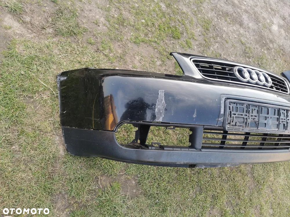 AUDI A3 8L 96-03 ZDERZAK PRZÓD PRZEDNI LIFT CZARNY  WYSYŁKA - 4