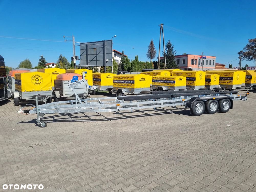 Inny Przyczepa podłodziowa do łodzi  8.5 m łodzi od KamCzepka  DMC do 2700 kg od ręki PRODUCENT - 10