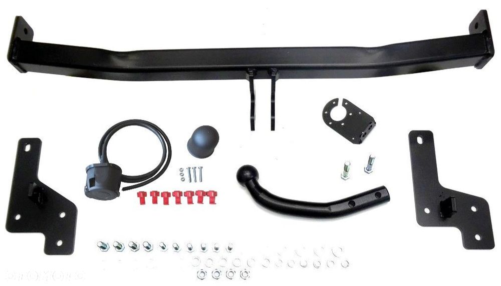 Nowy Kompletny Hak Holowniczy + Kula + Wiązka Uniwersalna + Gniazdo elektr. do Mitsubishi Carisma  4/5-Drzwiowy Sedan + Hatchback HTB od  1995 do 2005 - 3
