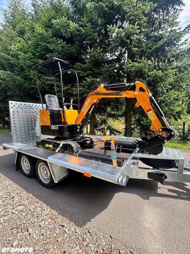 Besttrailers Przyczepa do przewozu koparki i maszyn budowlanych NEW LOADER trap 3,0 x 1,5m DMC 2700kg PROMOCJA! - 4
