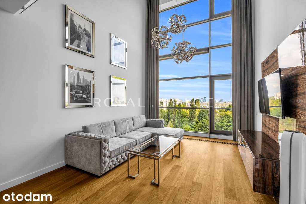 Loft z Panoramą Warszawy | Qbik