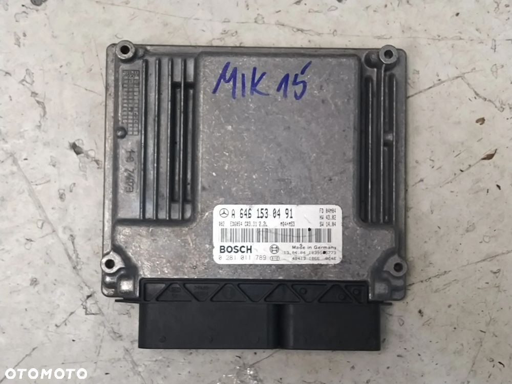 MERCEDES VITO STEROWNIK KOMPUTER MODUŁ SILNIKA ORYGINAŁ - 3