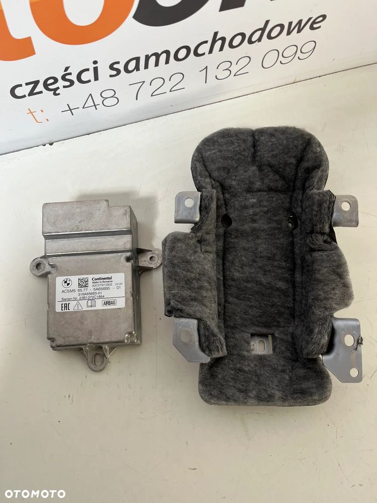 STEROWNIK AIRBAG BMW X3  G01 G02 5A656B5 (WYSTRZELONA)) - 1