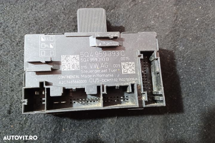 Modul control usa fata stanga 5Q4959393C 5Q4959393C Volkswagen VW Gol - 3