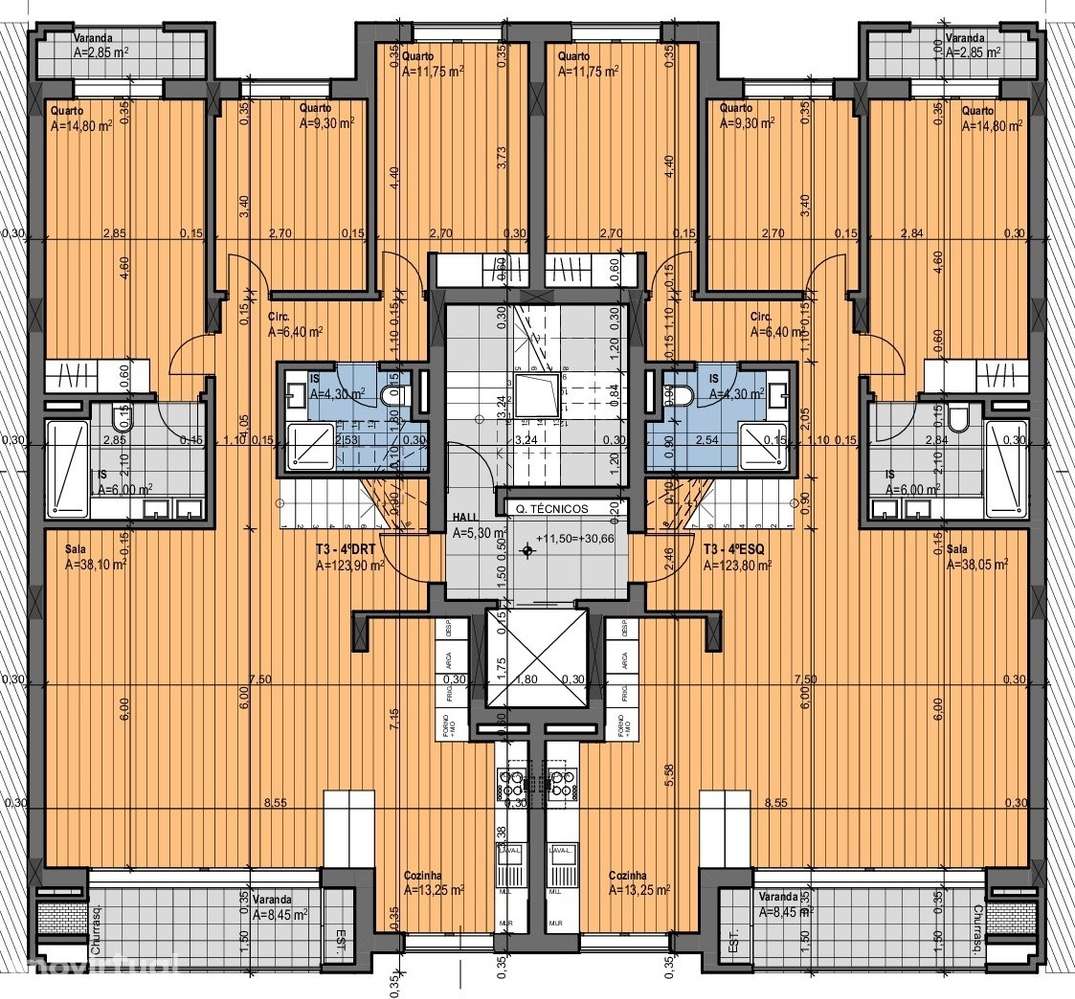 Apartamento T3+2 Duplex Venda em Montijo e Afonsoeiro,Montijo - Grande imagem: 4/27