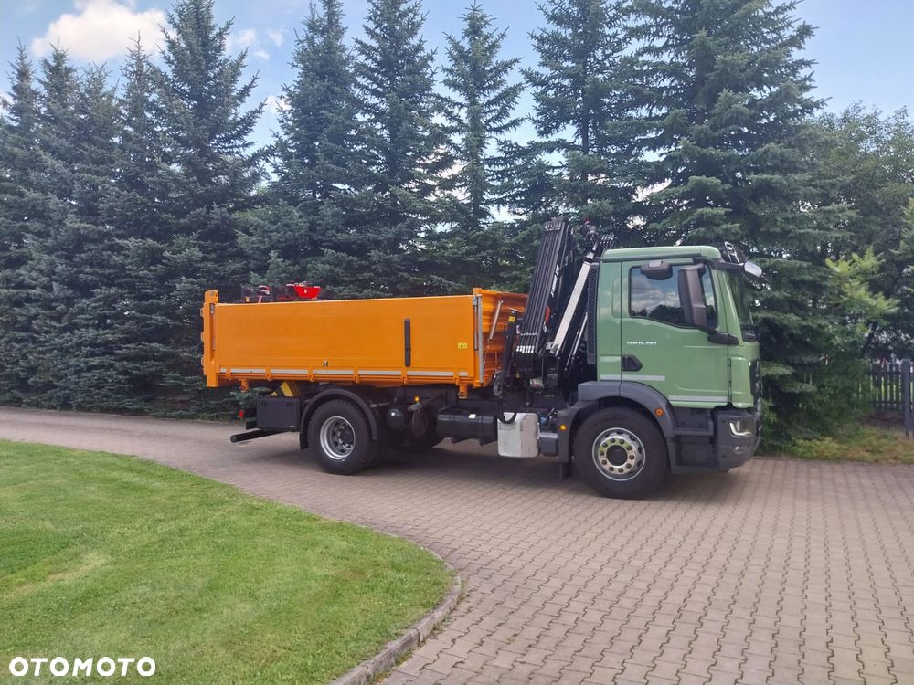 MAN TGM 18.290/ 3-str. wywrotka z HIAB 138/ - 29