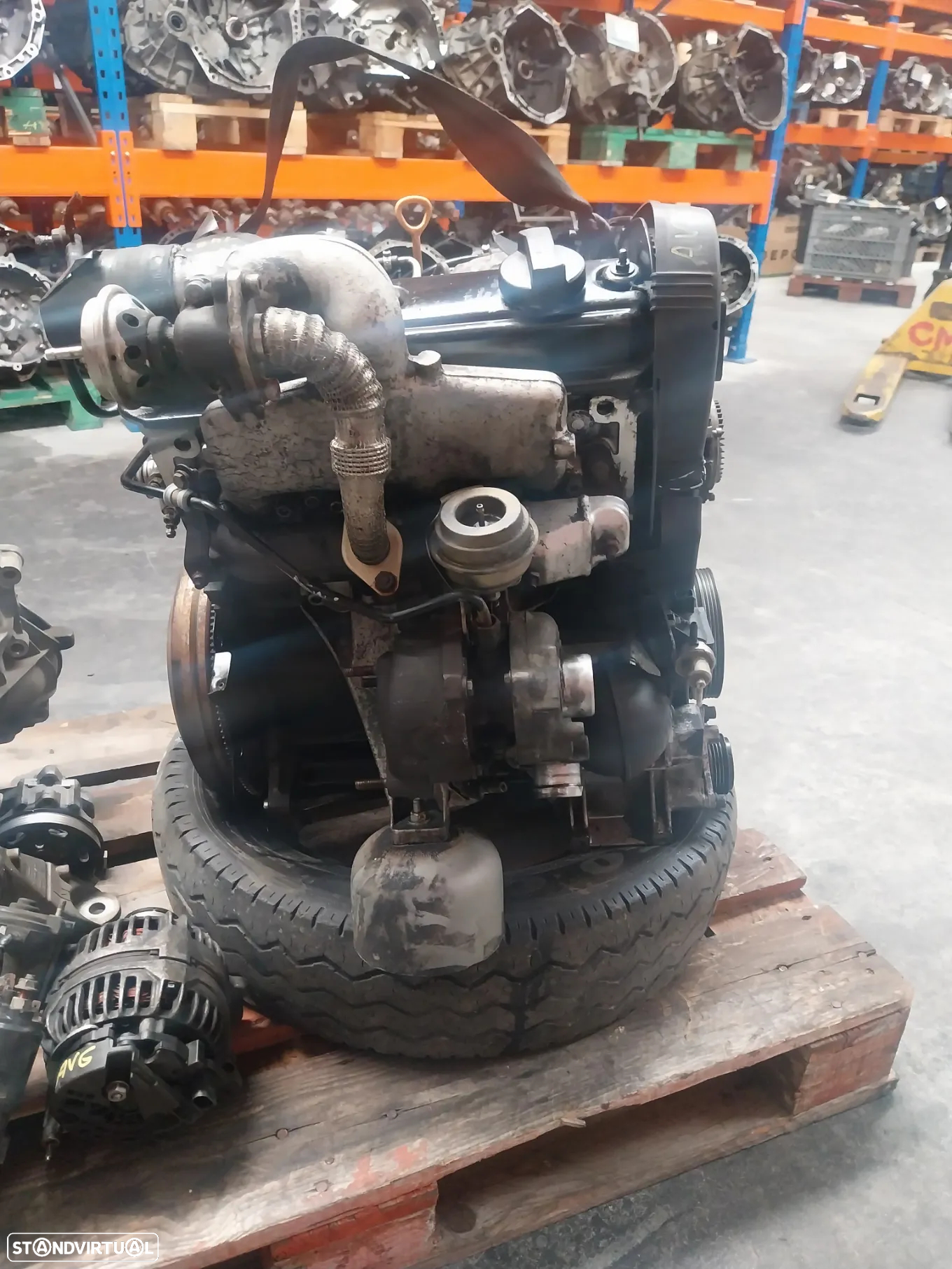 Motor VW Passat 1.9 tdi 110 cv Ref: AVG - 3