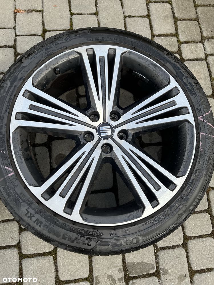 Alufelgi 5x112 20 cali Seat Tarraco Vw Tiguan opony lato 235/45/20 - 4