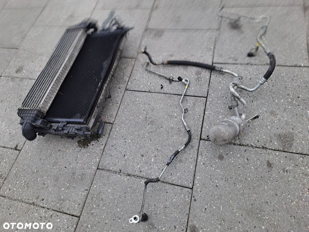 Volvo C30 1.6D komplet chłodnic plus wentylator - 1