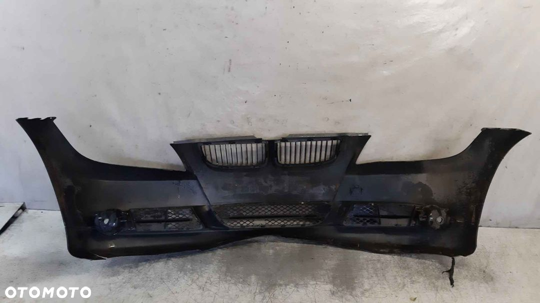 ^ ZDERZAK PRZÓD PRZEDNI BMW E90 E91 HALOGENY SPARKLING GRAPHITE SZARY GRAFIT - 5