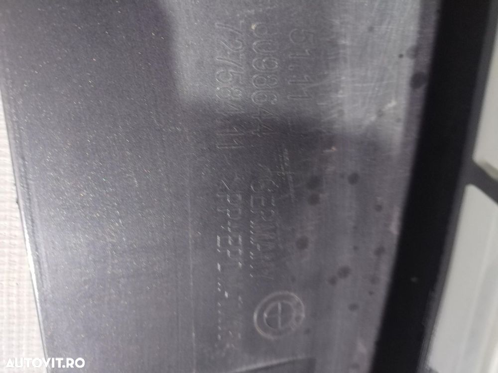 Bara fata BMW Seria 5 G30, G31, LCI, M-Sport, 2020, 2021, 2022, 2023, cod origine OE 51118098644. - 16