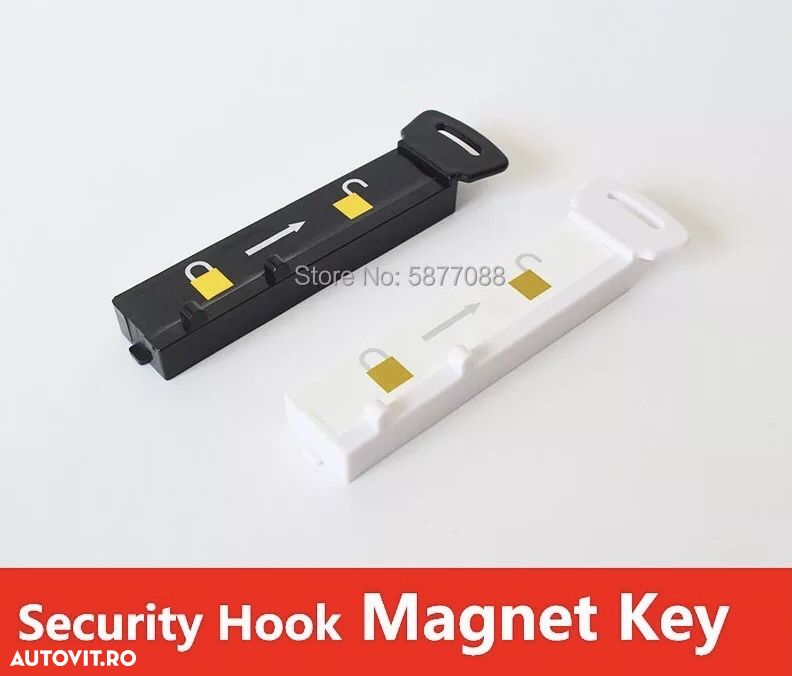 Cheie magnet detasator alarma raft - 5