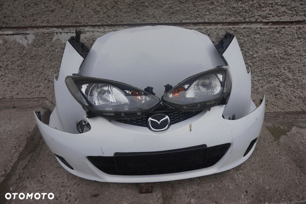 ZDERZAK MASKA BŁOTNIK KOMPLETNY PRZÓD MAZDA 2 II