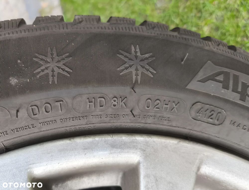 Alufelgi 17" BMW z oponami zimowymi Michelin Alpin5 225/55 - 5