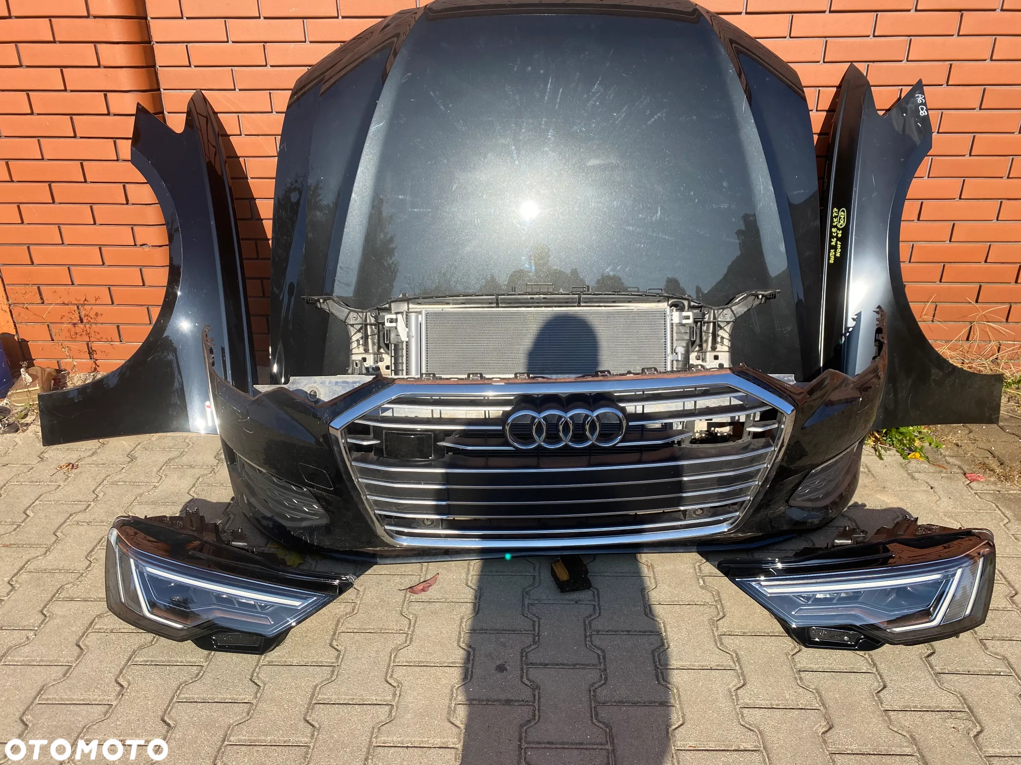 MASKA BŁOTNIK ZDERZAK REFLEKTOR AUDI A6 2018-4K0 C8 - 4
