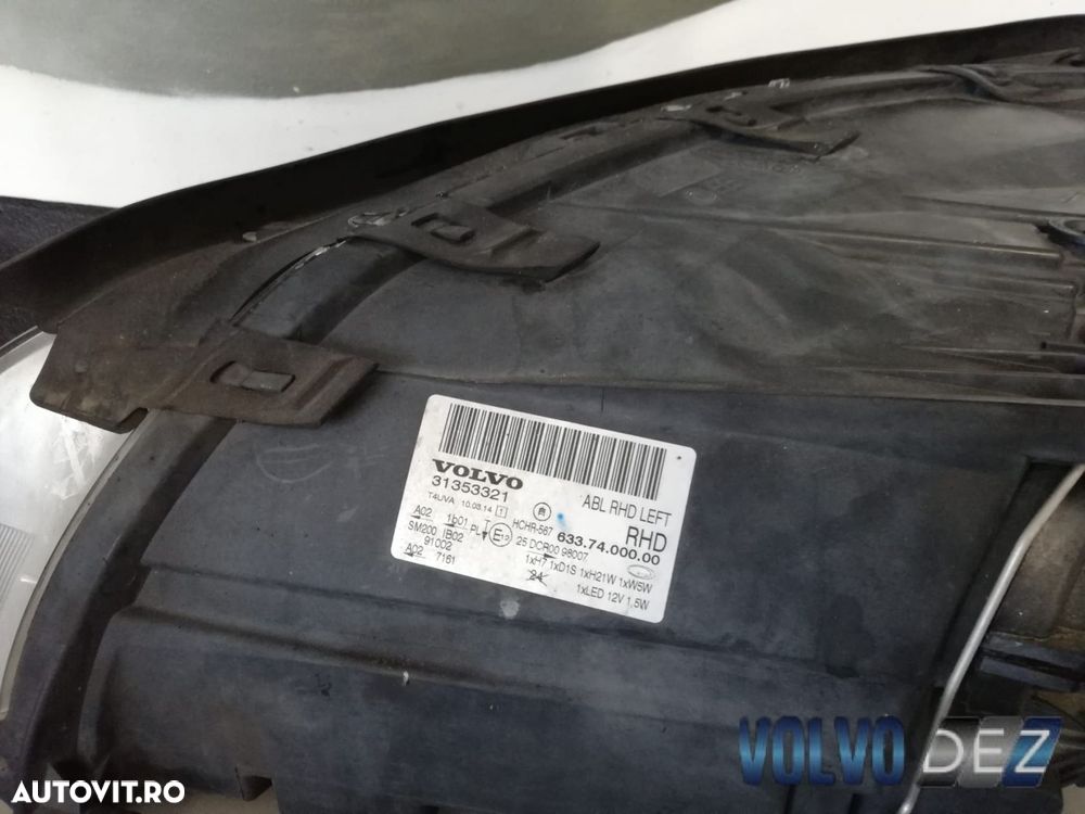 Far dreapta xenon adaptiv cu cornering Volvo S80 2011-2014 31353321 - 3