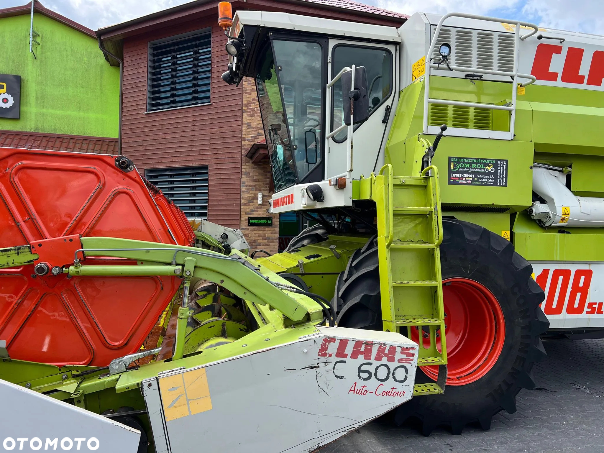 Claas dominator 108 sl maxi mega 208 - 10