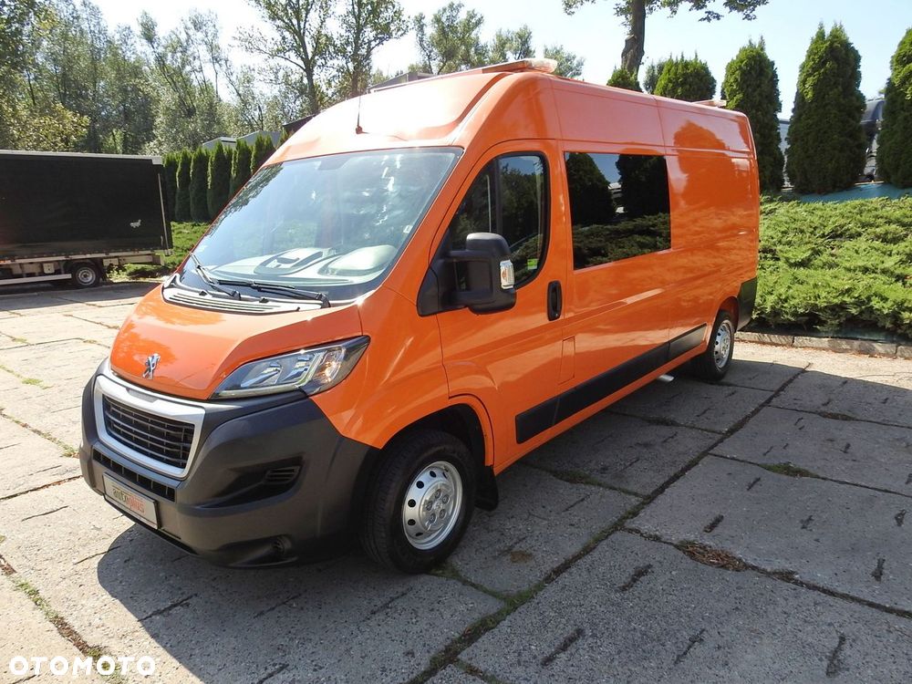 Peugeot BOXER FURGON BRYGADÓWKA  7 MIEJSC KLIMATYZACJA  120KM - 7