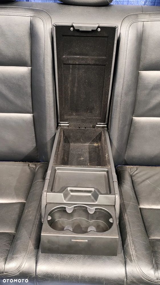 FOTELE KANAPA TUNEL ŚRODKOWY PODŁOKIETNIK BOCZKI DRZWI LED DEKORY TAPICERKA WNĘTRZE SKÓRA CZARNA GRZANA PAMIĘĆ FULL MASAŻE MERCEDES W221 LIFT KRÓTKI - 6