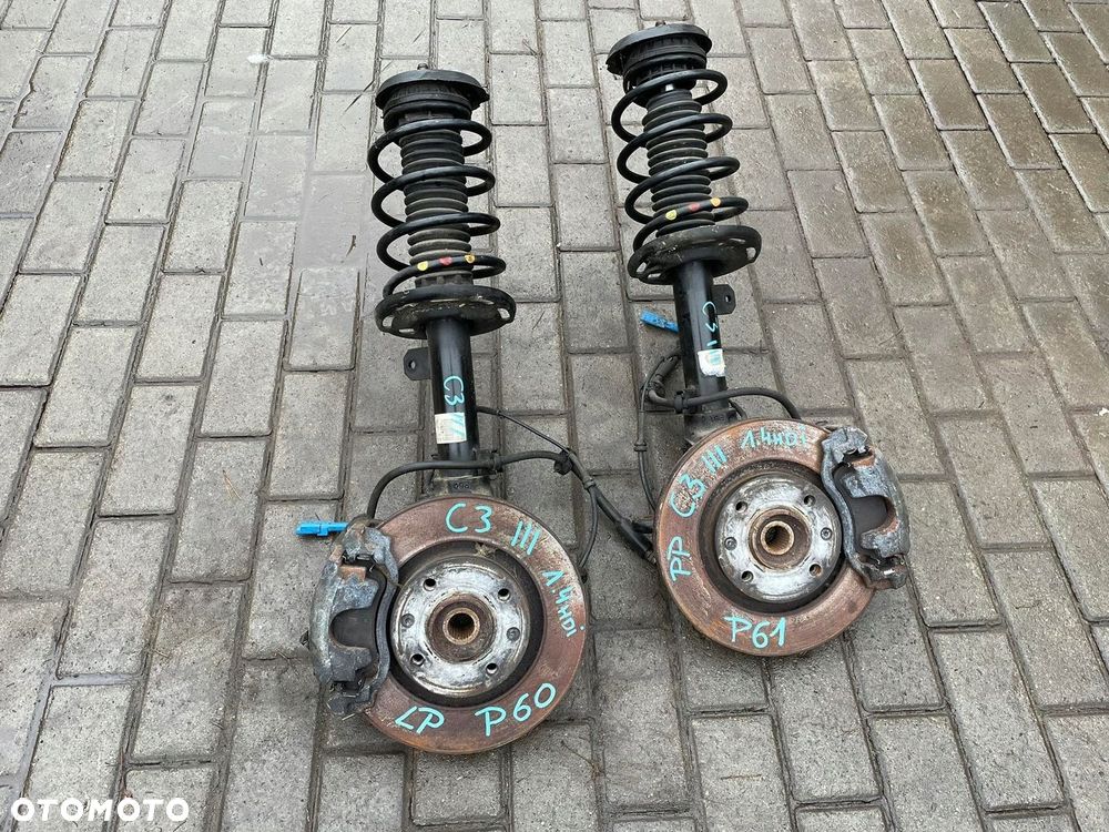 CITROEN C3 III ZWROTNICA PRZÓD LEWA PRAWA P60 P61 - 1