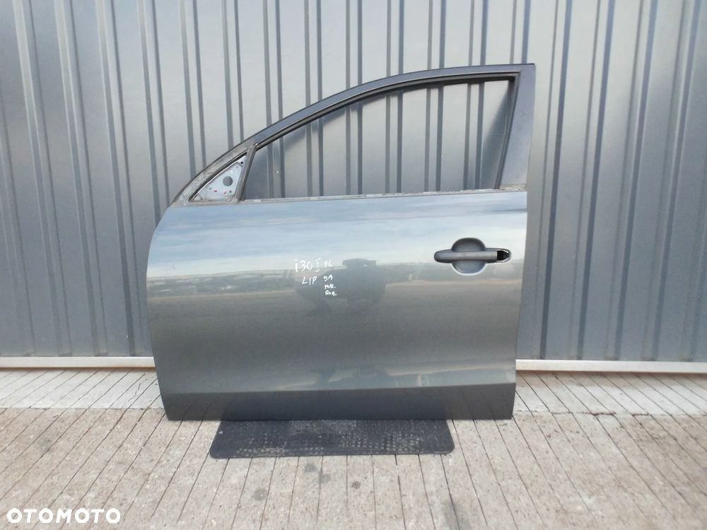 DRZWI HYUNDAI I30 I LIFT 2007-2012r. LEWE PRZEDNIE SZARE 9A ORYGINAŁ