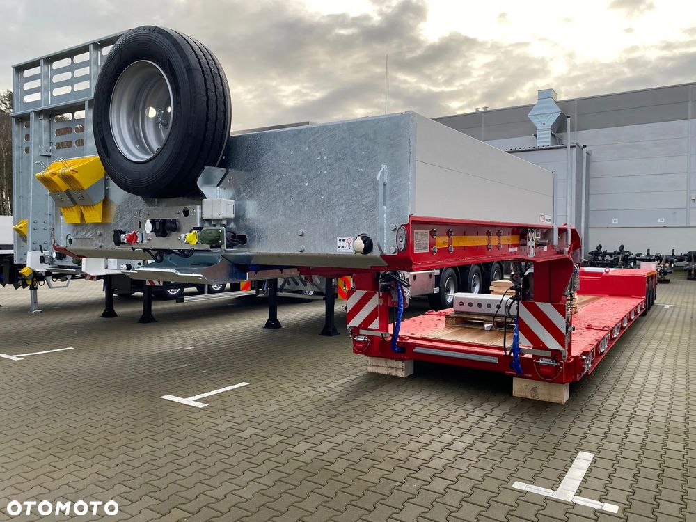 MAX Trailer 3 osiowy tiefbett zawieszenie pneumatyczne - 4