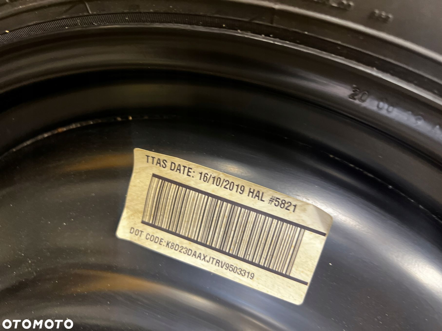 KOŁO ZAPASOWE DOJAZDOWE RANGE ROVER EVOQUE II L551 JAGUAR E-PACE 155/85 R18 - 5