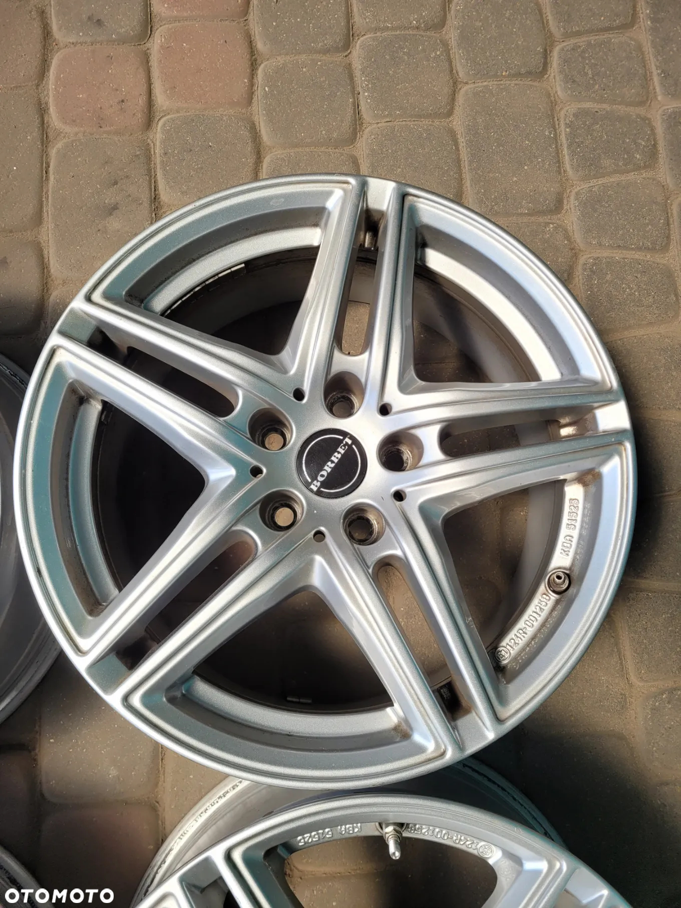 ALUFELGI BORBET - 7.5Jx17 ET27 5x112 Vw Bmw Mercedes Skoda - 4