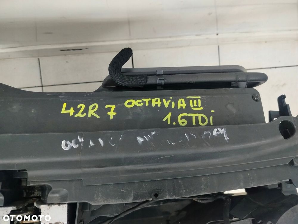 skoda octavia iii 12r- pas przedni chłodnice komplet 1.6 tdi diesel - 13