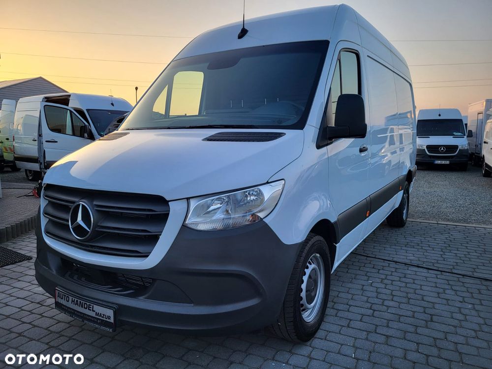 Mercedes-Benz SPRINTER 907 317 CDI-L2 H2 - 19800 KM-ŁADNY-HAK 3500 KG - 1