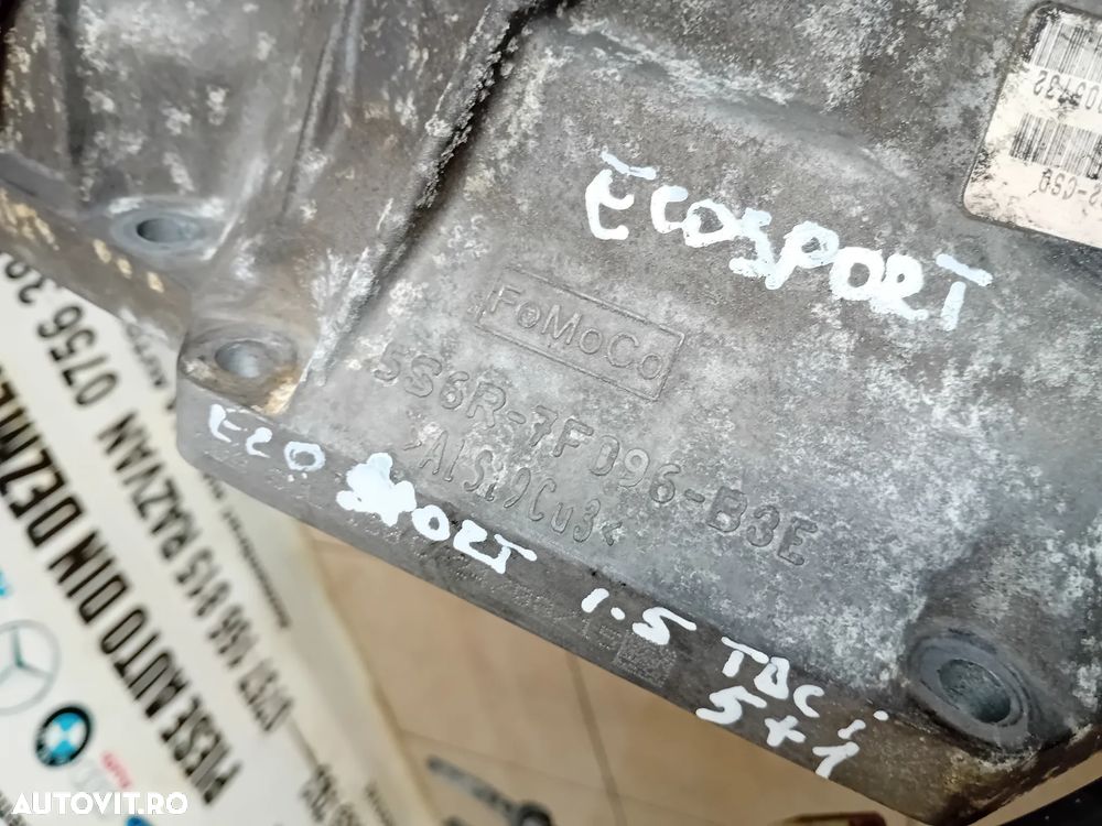Cutie Viteze Manuala 5+1 Ford Ecosport 1.5 Tdci 2012-2019 5S6R-7F096-B3E DDN1R-7002-CSD - 6