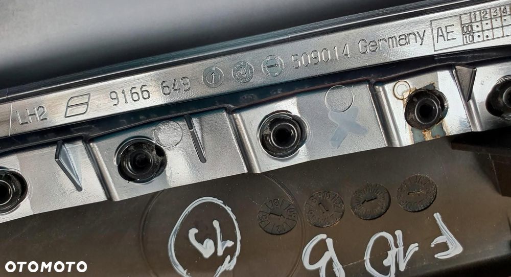 LISTWA DESKI KONSOLI DEKOR DREWNO BMW 5 F10 F11 9166649 - 8