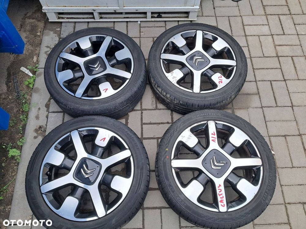 Citroen C4 Cactus FELGI Aluminiowe 17" koła LATO 205/50/17 4x108 - 1