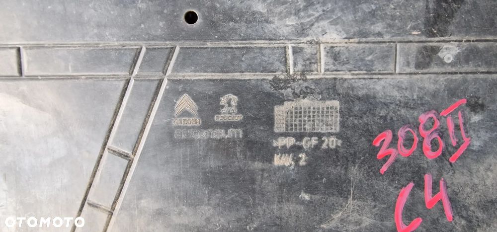 OSŁONA POD SILNIK PEUGEOT 308 II 13-21 Citroën C4 9806821580 9678271280 9678271180 9678262380 9878262480 - 4