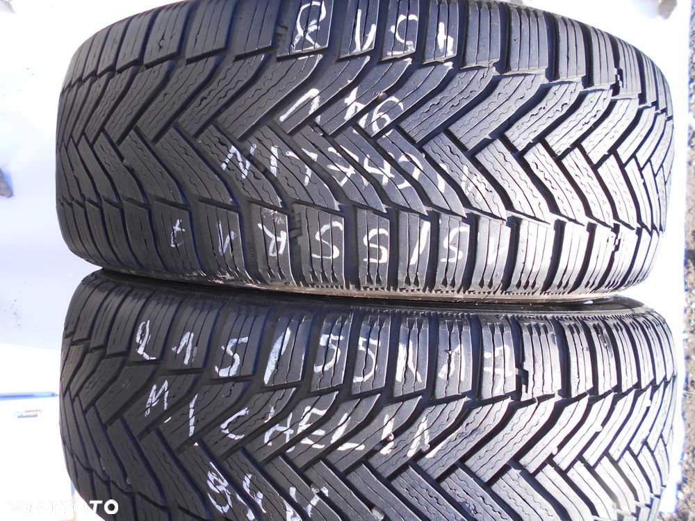 OPONY 215/55R17 MICHELIN ALPIN 6 DOT 4518 7MM - 1