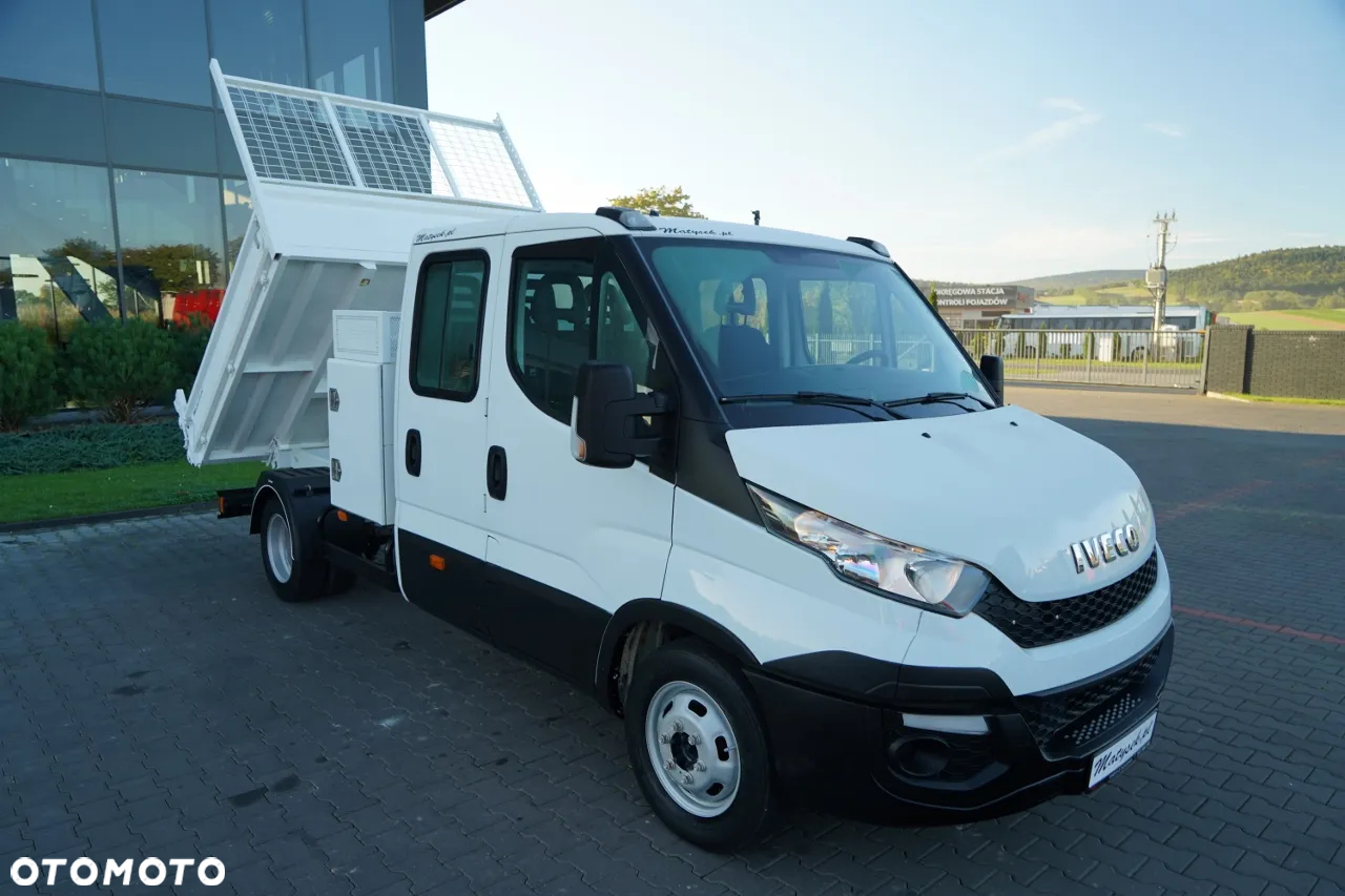 Iveco DAILY 35-150 / BRYGADOWKA / WYWROTKA – 2,4 M / BLIŹNIAK / SKRZYNIA NARZĘDZIOWA / SPROWADZONY / PO KONTRAKCIE SERWISOWYM - 5