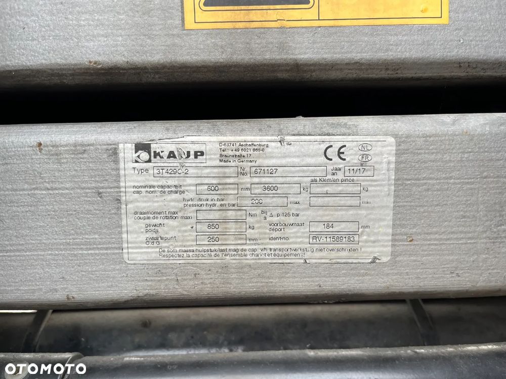 Paletyzer na dwie palety Kaup 3T429C-2 ID OS1804 - 5