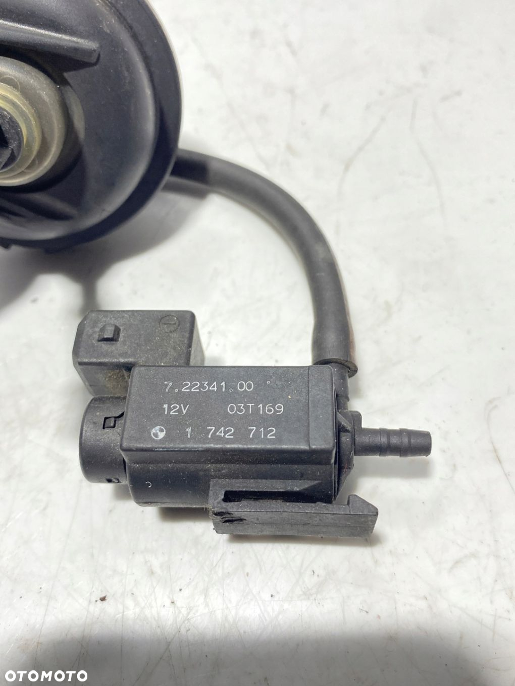 ZAWÓR PODCIŚNIENIA ELEKTROZAWÓR BMW E39 E46 E60 E61 3.0 D 72234100 - 2