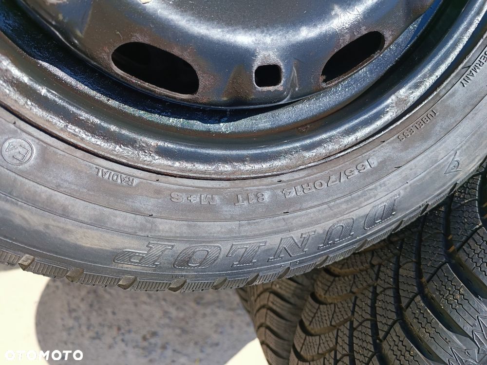 5x100 Felgi Stalowe Stal 14 Koła Zimowe Zima SKODA FABIA PRAKTIK ROOMSTER RAPID SEAT IBIZA CORDOBA TOLEDO IV 4 VW FOX POLO Legnica ALU-RAD 165/70 4,5mm - 2