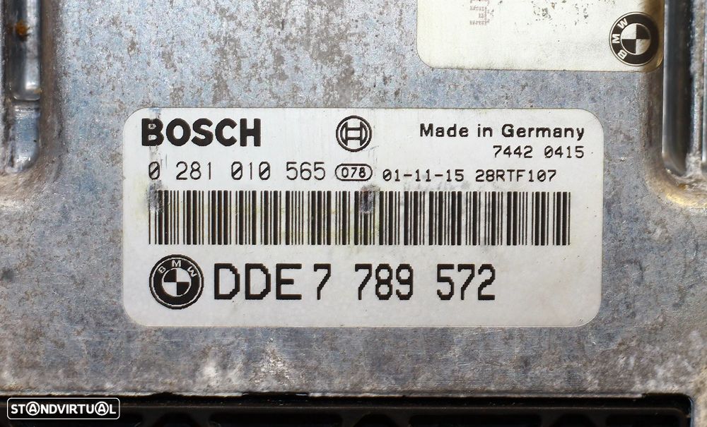 CENTRALINA DE MOTOR BMW E46 320D 150CV - 5