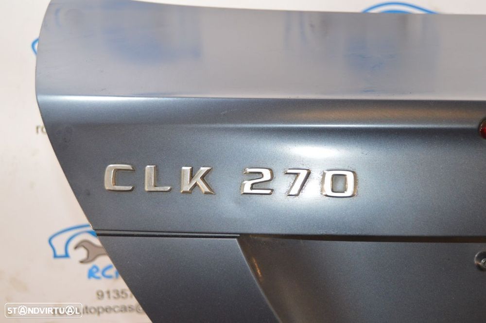 PORTA TAMPA MALA MERCEDES BENZ CLASS CLK W209 FECHO PUXADOR 3º STOP ORIGINAL - 5