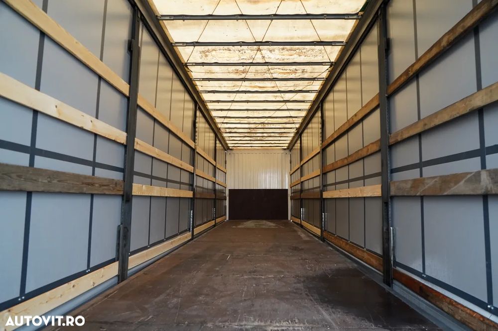Kaessbohrer / SEMIREMORCĂ CU PRELATĂ (CURTAINSIDER) / STANDARD / AXE SAF / - 15